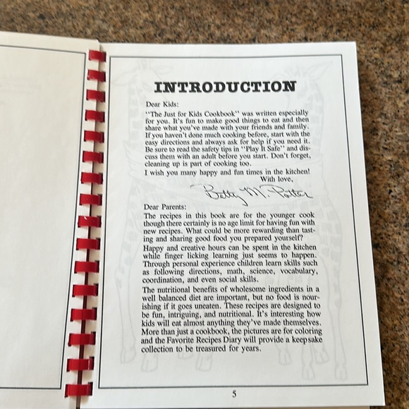 The ‘Just for Kids’ Cookbook - Picture 2 of 4